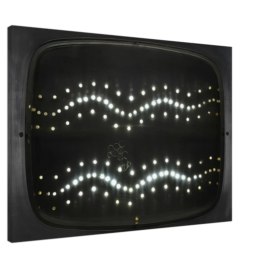 Gyula Kosice - Televisor hidraulizado 1 - 1956 Canvas - 20x30 cm / 8x12 inches-canvas