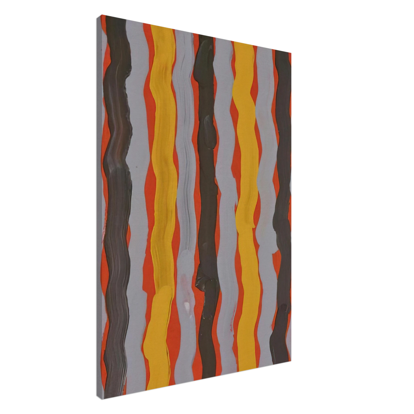 Clifford Possum Tjapaltjarri - Dream Lance - 2001 Canvas - 20x30 cm / 8x12 inches-canvas