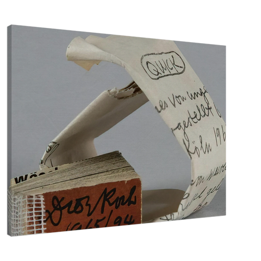 Dieter Roth - Quick - 1965 Canvas - 20x30 cm / 8x12 inches-canvas