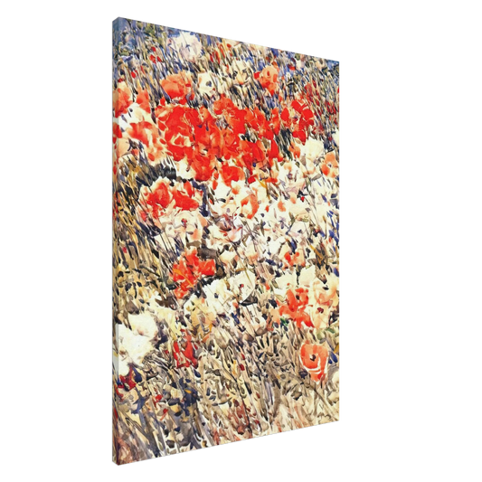 Childe Hassam - The island garden Canvas - 20x30 cm / 8x12 inches-canvas