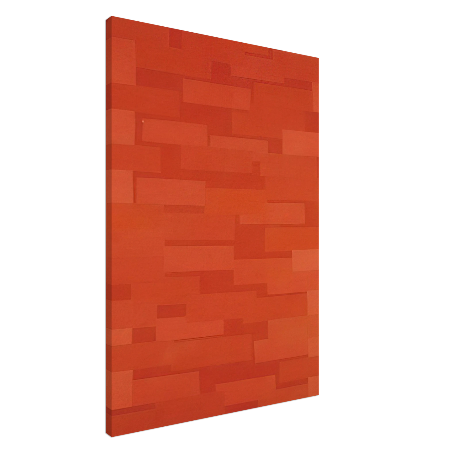 Ad Reinhardt - Number 5 Red Wall - 1952 Canvas - 20x30 cm / 8x12 inches-canvas