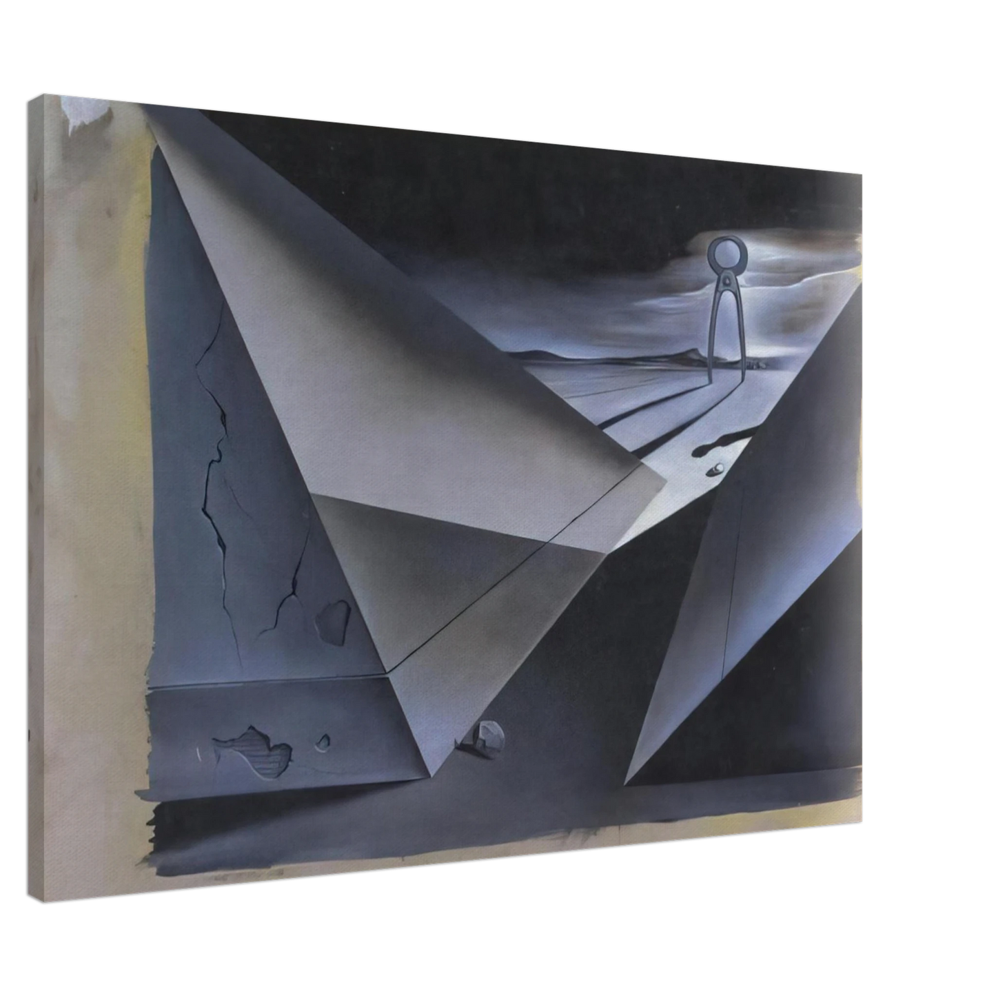 Salvador Dali - DESIGN FOR THE FILM SPELLBOUND 2 Canvas - 20x30 cm / 8x12 inches-canvas