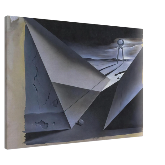 Salvador Dali - DESIGN FOR THE FILM SPELLBOUND 2 Canvas - 20x30 cm / 8x12 inches-canvas