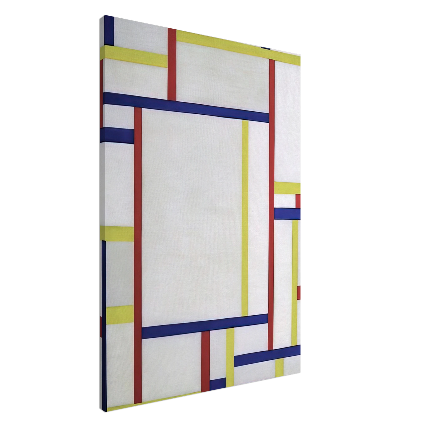 Fritz Glarner - Painting white - 1945 Canvas - 20x30 cm / 8x12 inches-canvas