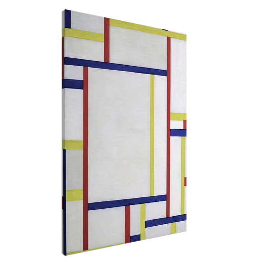 Fritz Glarner - Painting white - 1945 Canvas - 20x30 cm / 8x12 inches-canvas