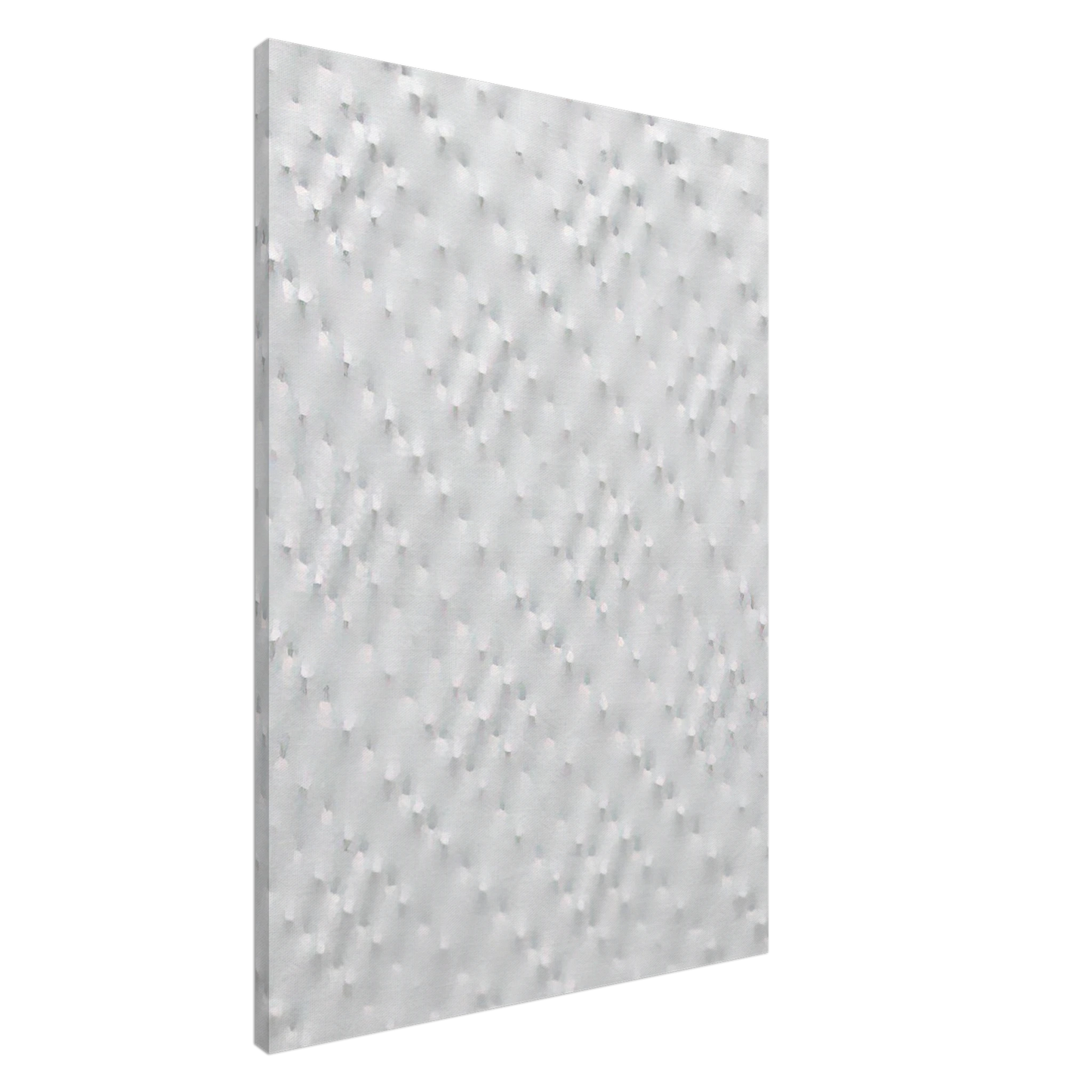 Enrico Castellani - Superficie bianca - 2005 Canvas - 20x30 cm / 8x12 inches-canvas