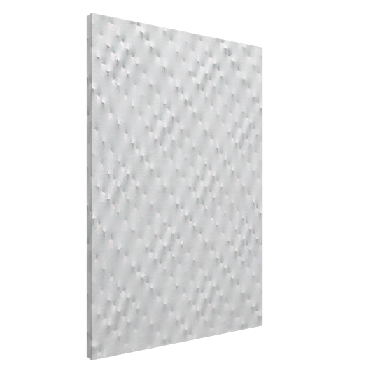 Enrico Castellani - Superficie bianca - 2005 Canvas - 20x30 cm / 8x12 inches-canvas