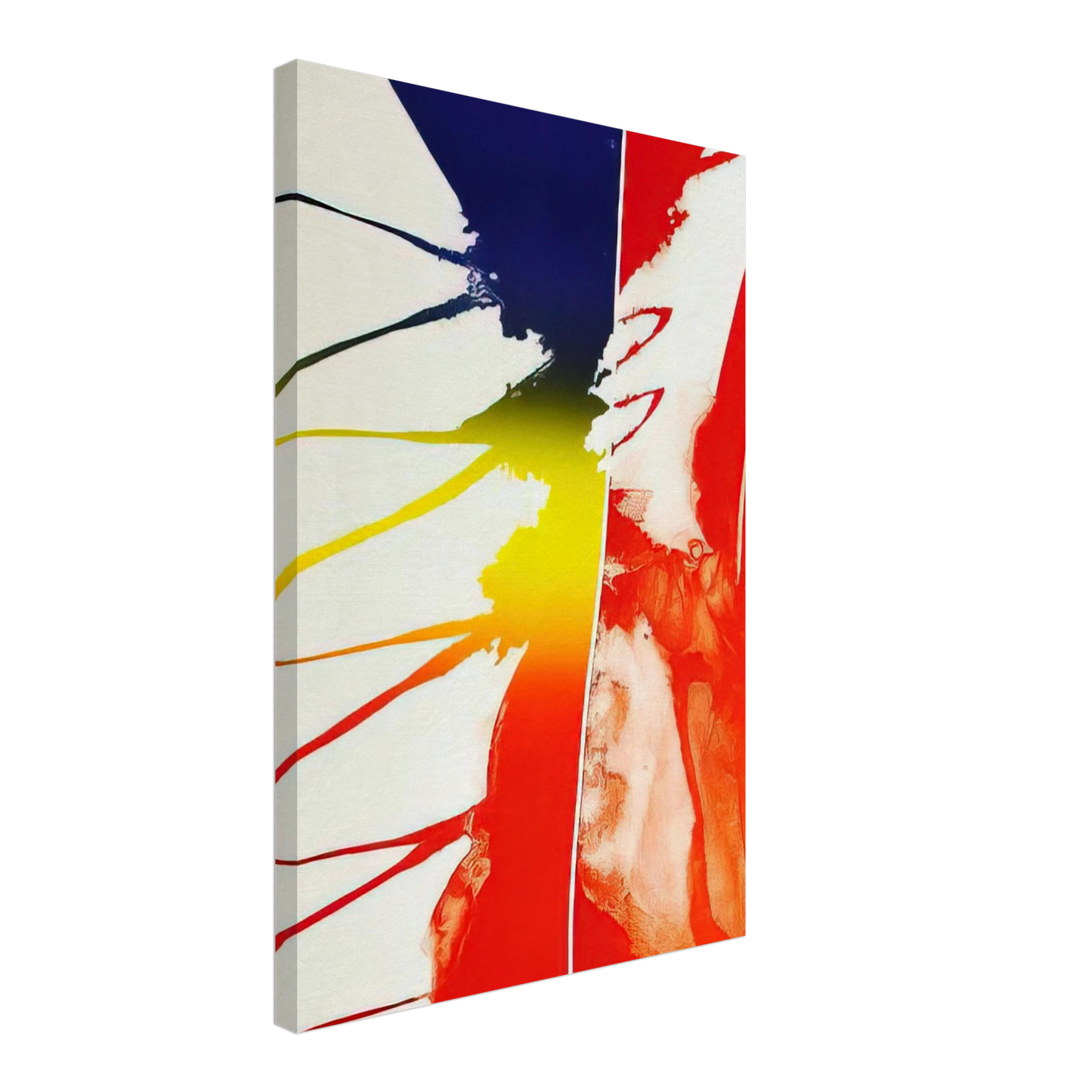 Paul Jenkins - Continental Divide - 1981 Canvas - 40x60 cm / 16x24 inches-canvas