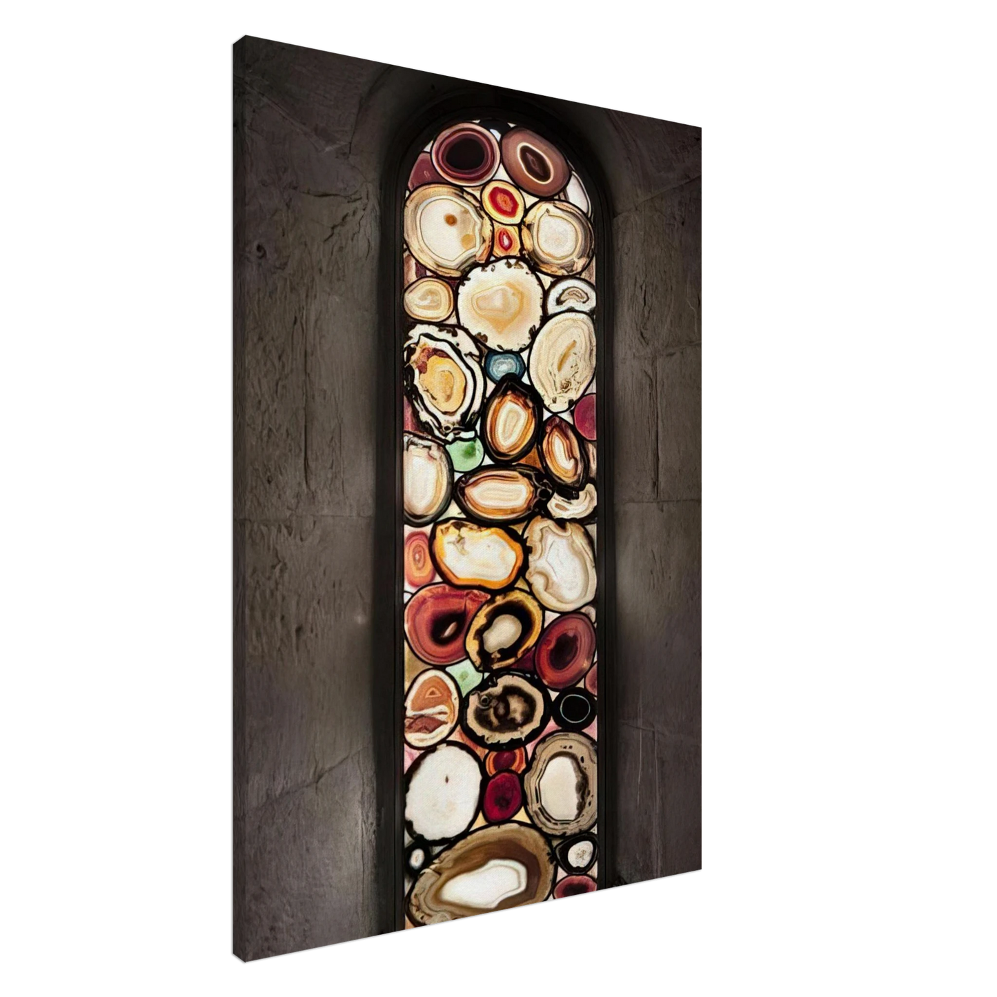 Sigmar Polke - AHATFENSTER 2009 1 Canvas - 20x30 cm / 8x12 inches-canvas