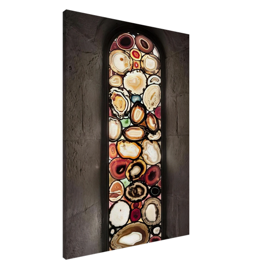 Sigmar Polke - AHATFENSTER 2009 1 Canvas - 20x30 cm / 8x12 inches-canvas