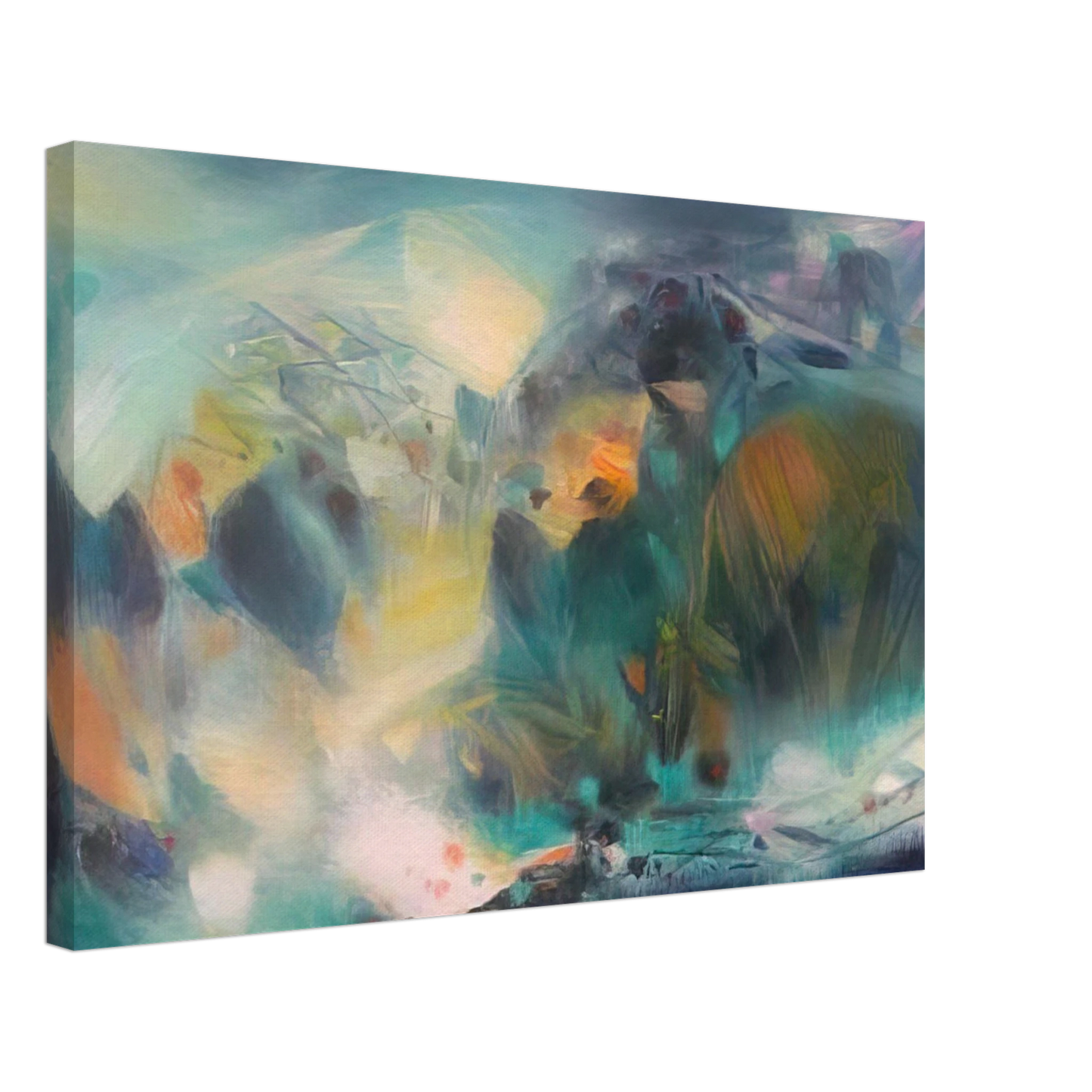 Chu teh Chun - VIVANTE S R NIT DES NEIGES 2005 Canvas - 40x60 cm / 16x24 inches-canvas