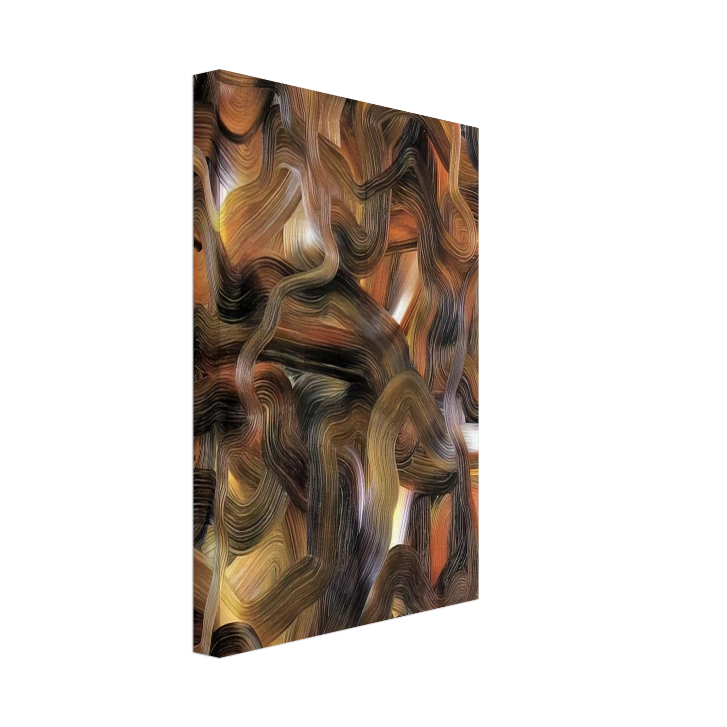 Gerhard Richter - RED BLUE YELLOW Canvas - 70x100 cm / 28x40 inches-canvas