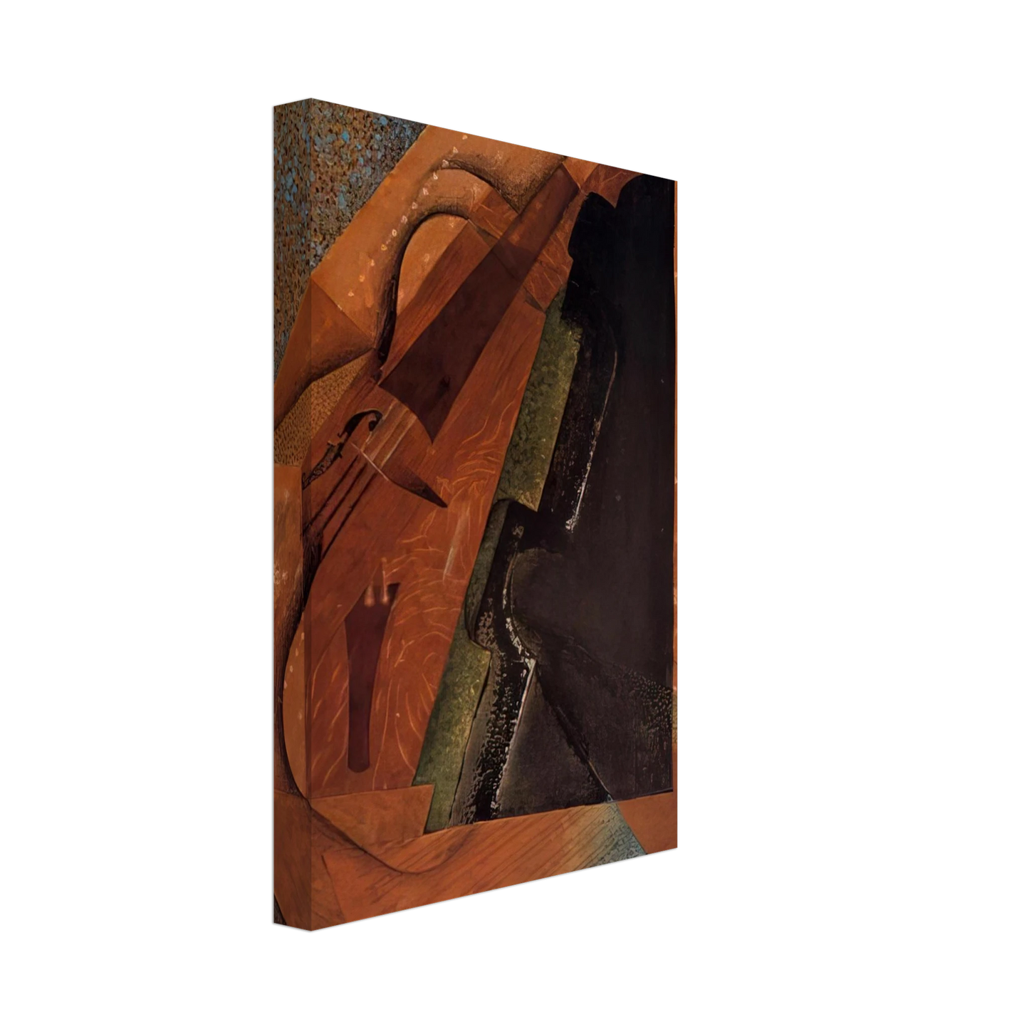 Juan Gris - THE VIOLIN 1914 Canvas - 40x60 cm / 16x24 inches-canvas