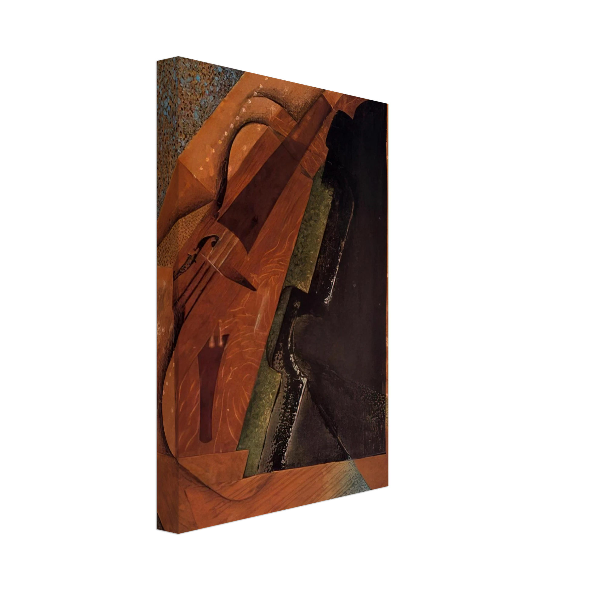 Juan Gris - THE VIOLIN 1914 Canvas - 40x60 cm / 16x24 inches-canvas