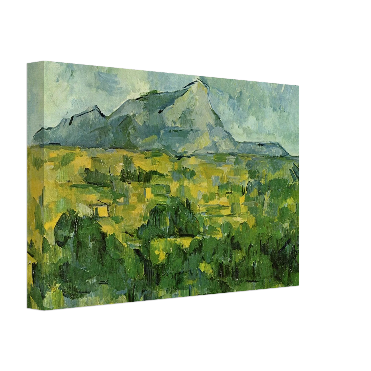 Paul Cezanne - Mont Sainte-Victoire Canvas - 70x100 cm / 28x40 inches-canvas