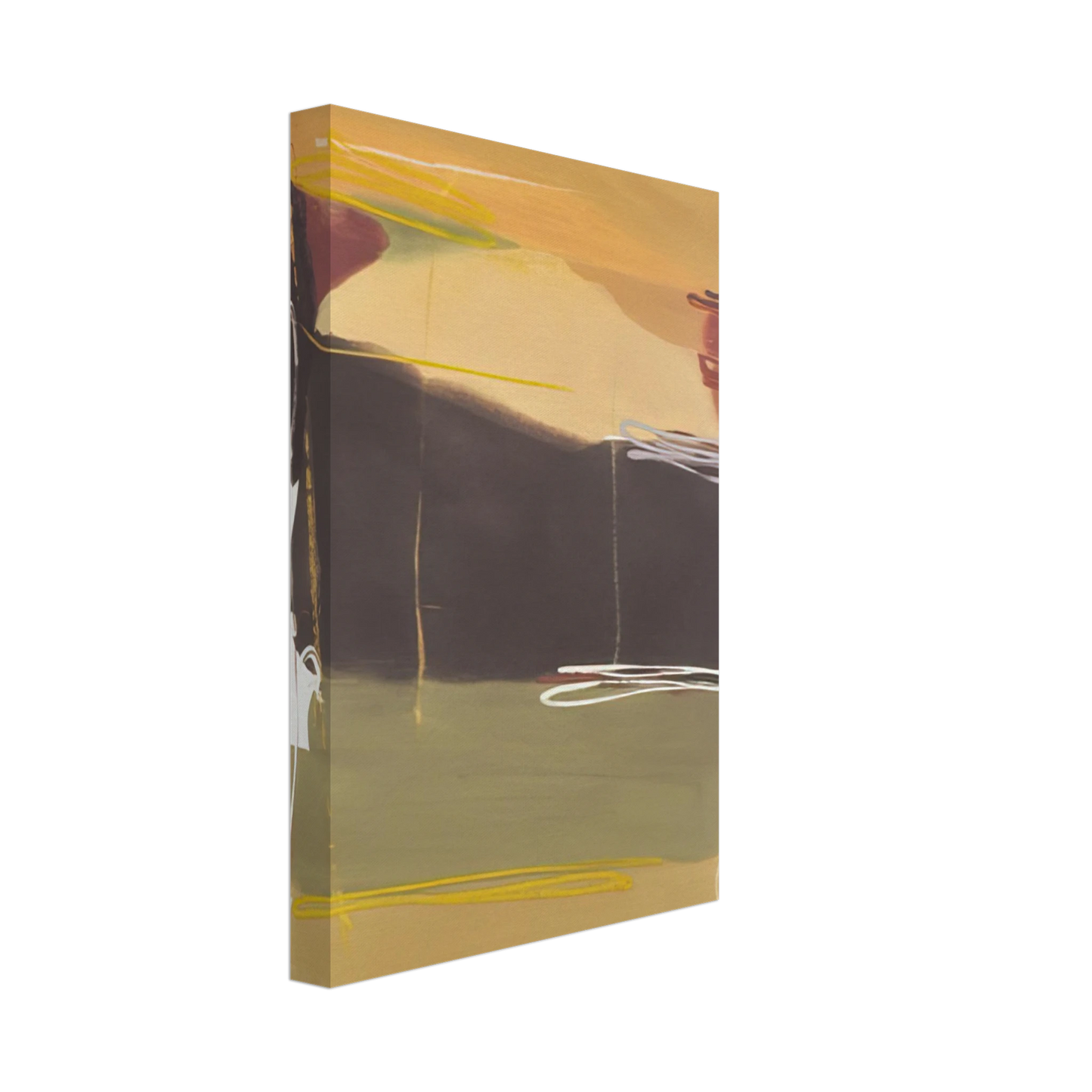 Larry Zox - Untitled - 1993 Canvas - 70x100 cm / 28x40 inches-canvas