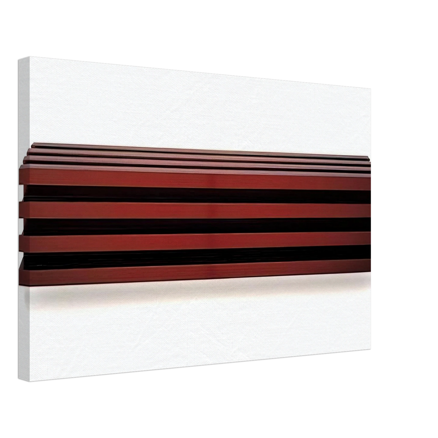 Donald Judd - Untitled Aluminum - 1991 Canvas - 40x60 cm / 16x24 inches-canvas