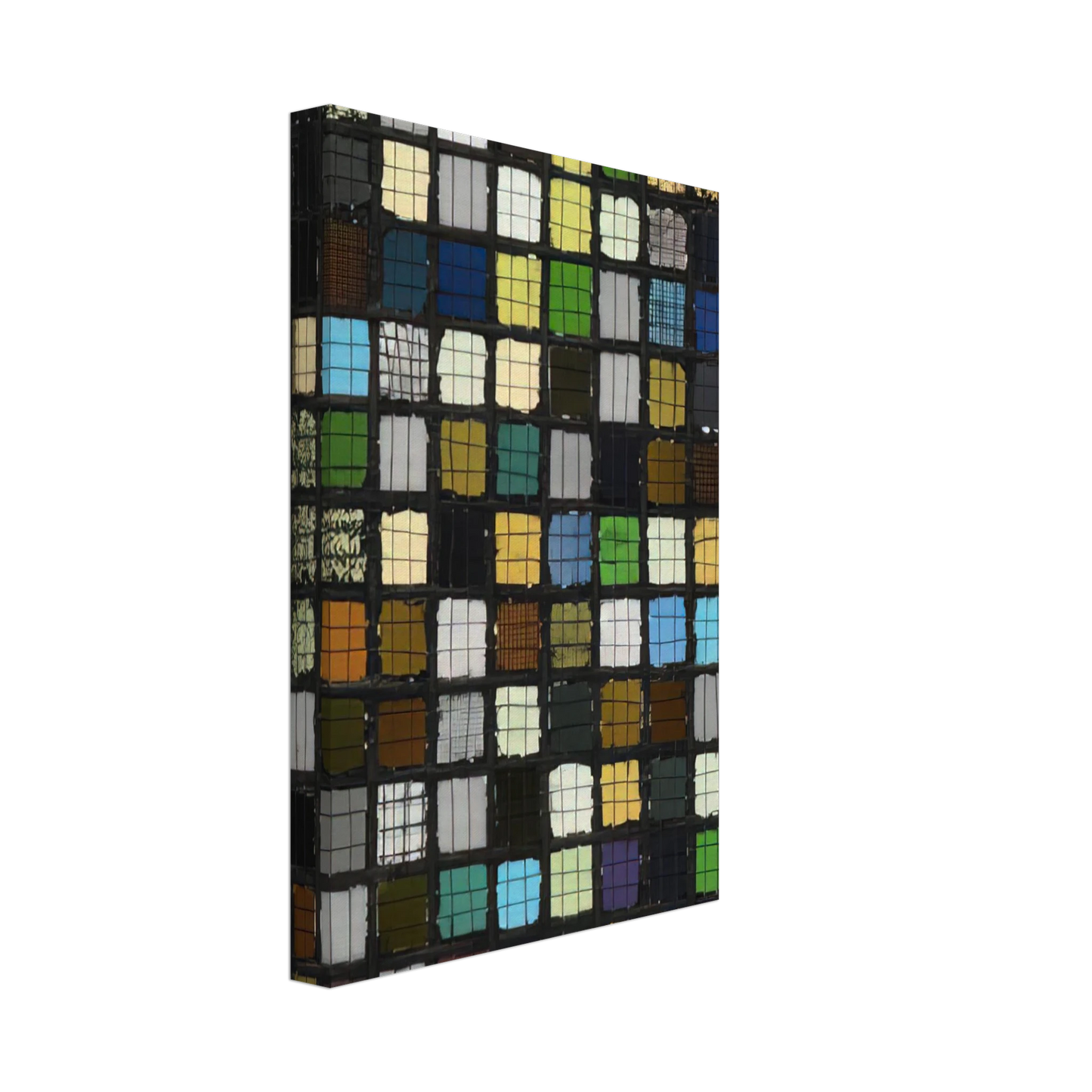 Josef Albers - GRID MOUNTED 1921 Canvas - 70x100 cm / 28x40 inches-canvas