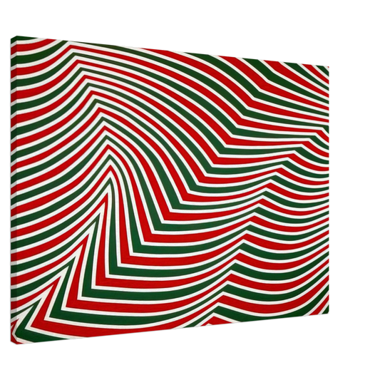 Marcel Barbeau - Swirling Retina Canvas - 20x30 cm / 8x12 inches-canvas