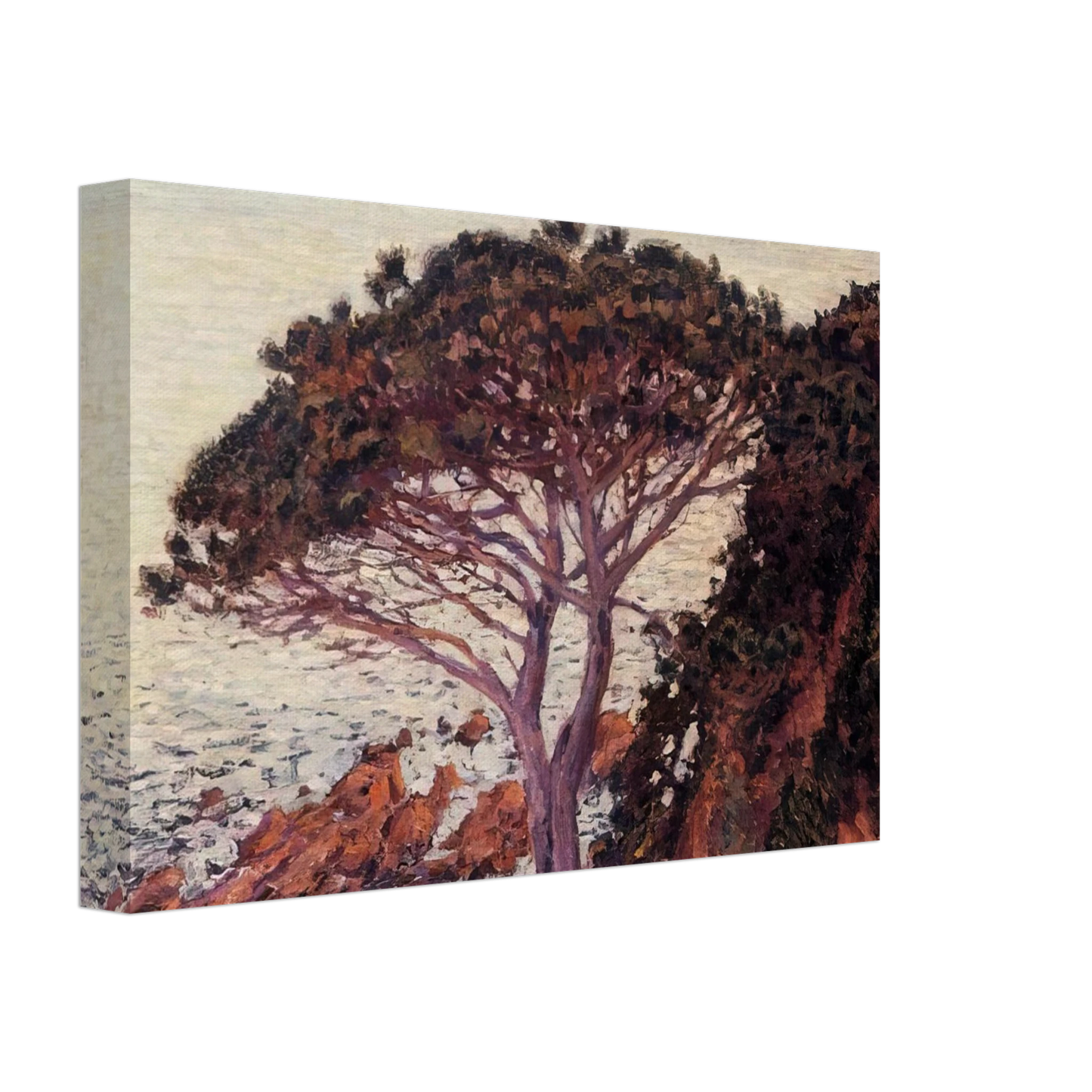 Theo van Rysselberghe - SUNSET 1916 Canvas - 40x60 cm / 16x24 inches-canvas