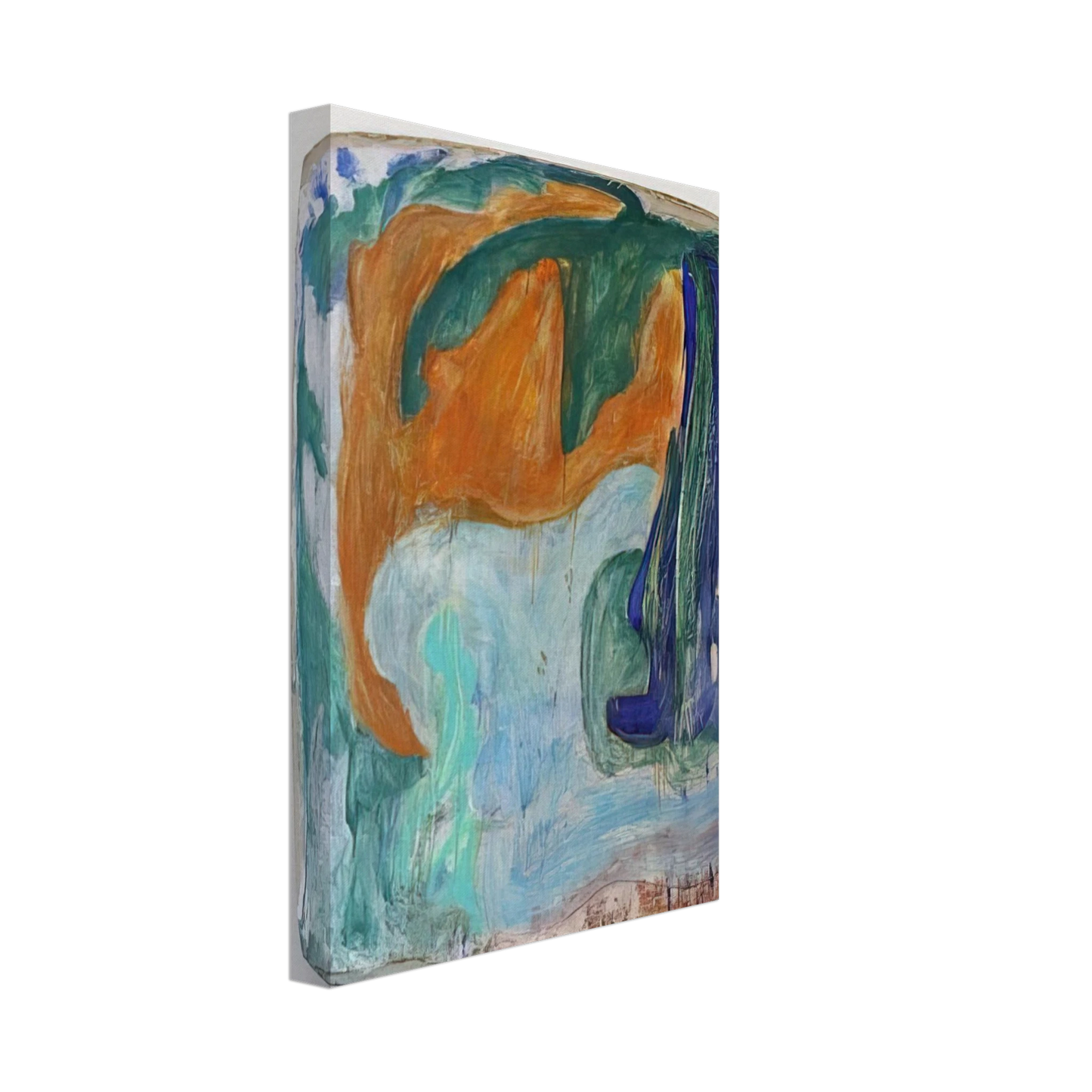 Ron Gorchov - Loggia - 1982 Canvas - 40x60 cm / 16x24 inches-canvas