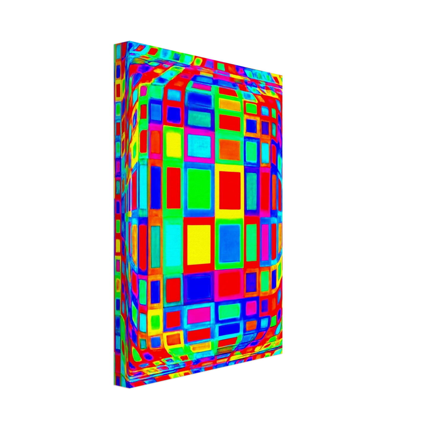 Victor Vasarely - OND-DVA - Op Art Canvas - 40x60 cm / 16x24 inches-canvas