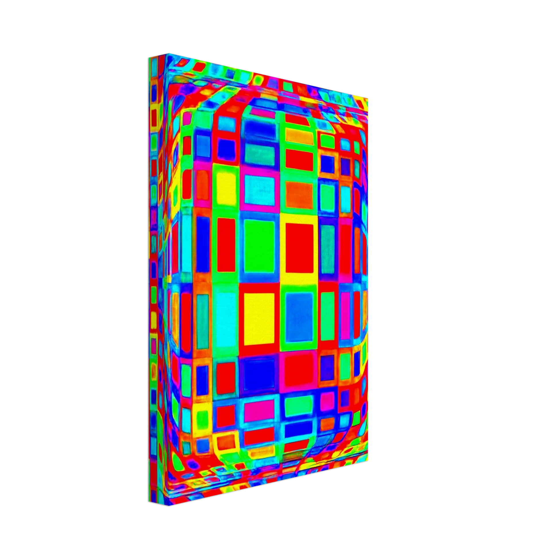 Victor Vasarely - OND-DVA - Op Art Canvas - 40x60 cm / 16x24 inches-canvas