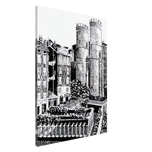 MC Escher - ESCHER (25) Canvas - 20x30 cm / 8x12 inches-canvas