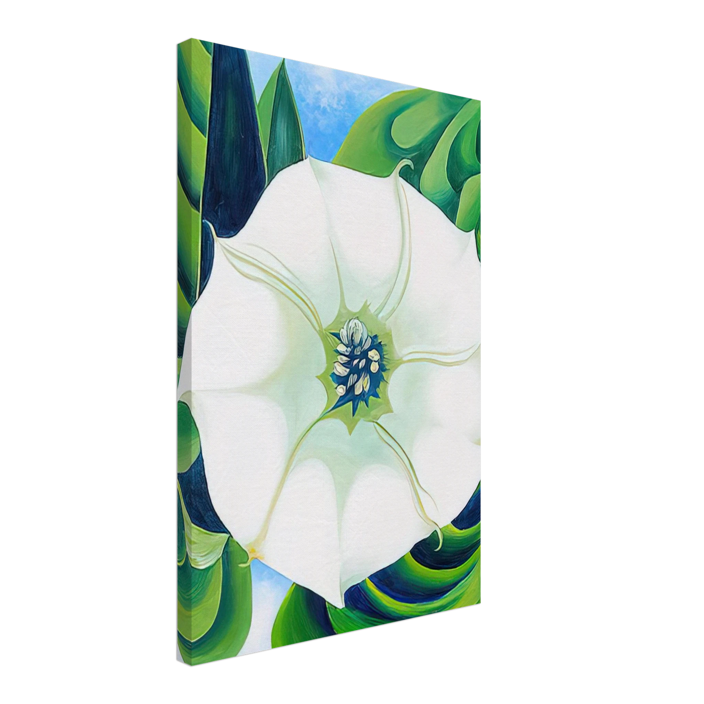 Georgia O'Keeffe - Jimson Weed Canvas - 70x100 cm / 28x40 inches-canvas