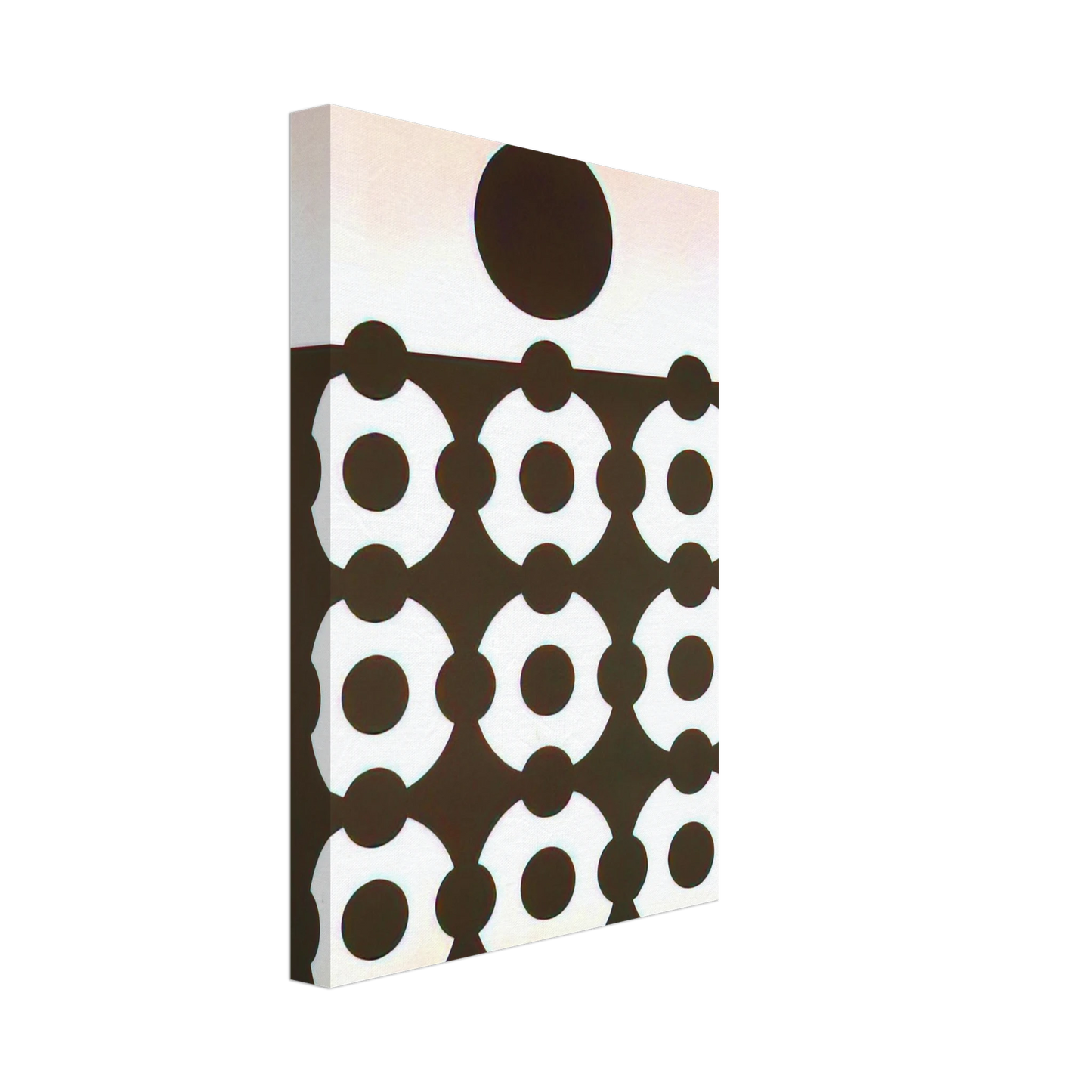 Victor Vasarely - Relief Metal - 1960 Canvas - 70x100 cm / 28x40 inches-canvas