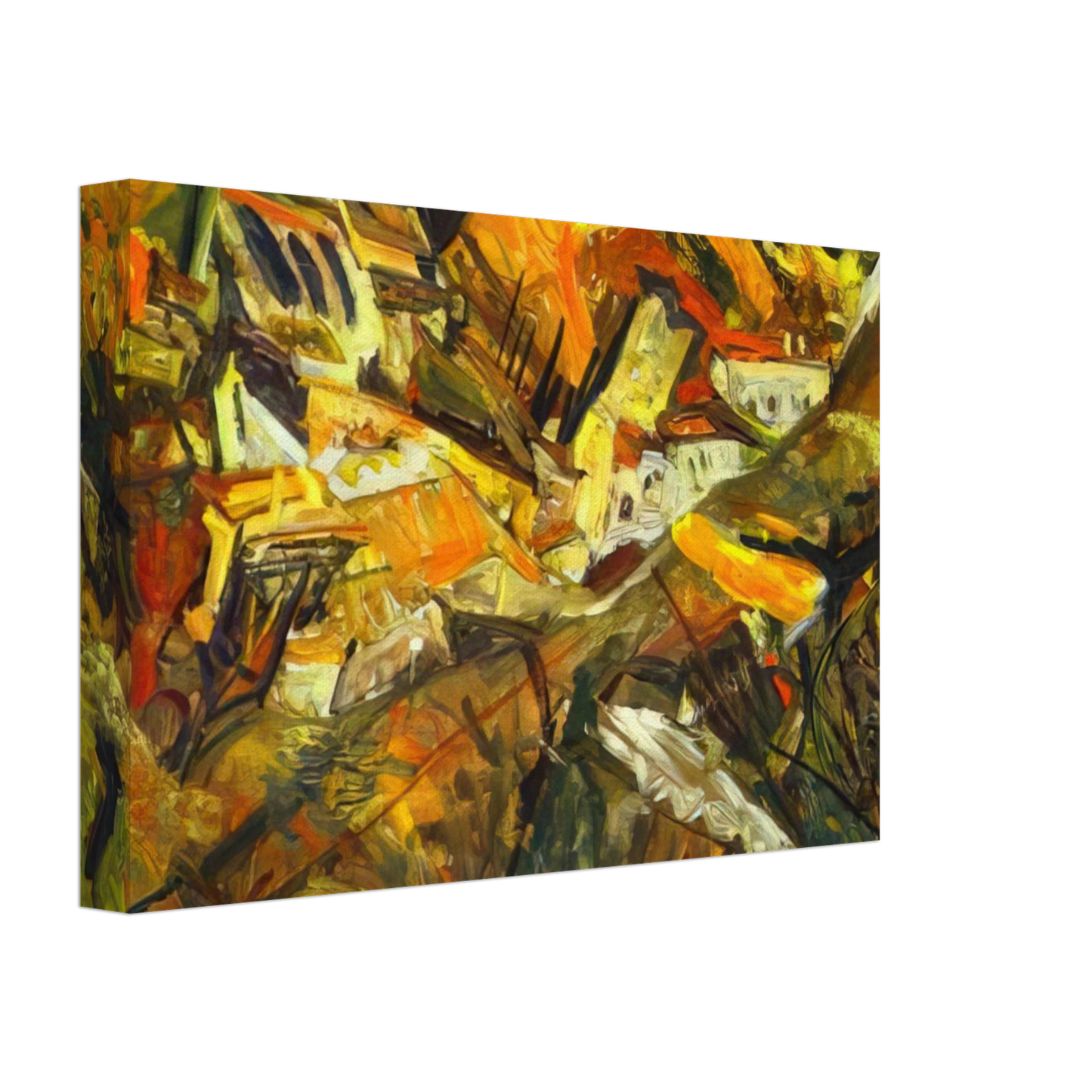 Chaim Soutine - CERET LANDSCAPE Canvas - 40x60 cm / 16x24 inches-canvas