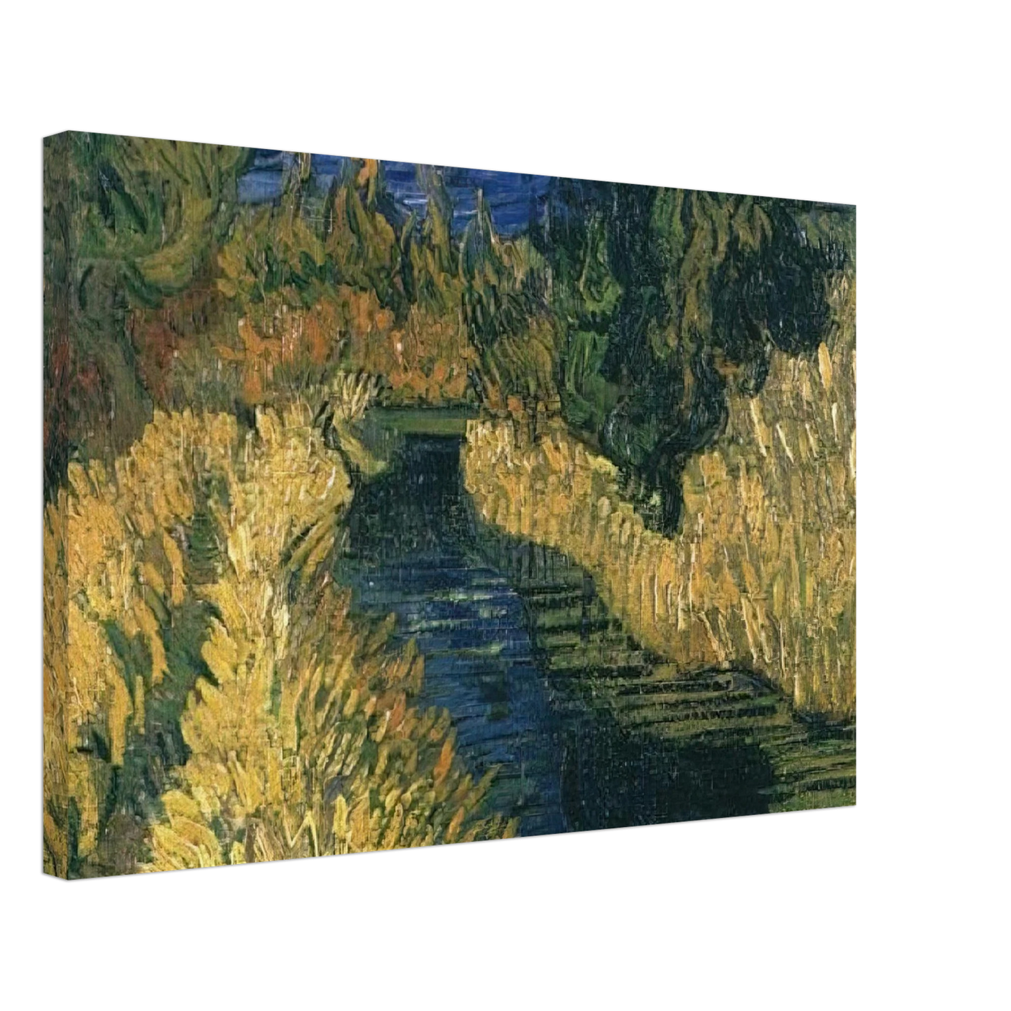 Vincent van Gogh - The Little Stream Canvas - 70x100 cm / 28x40 inches-canvas