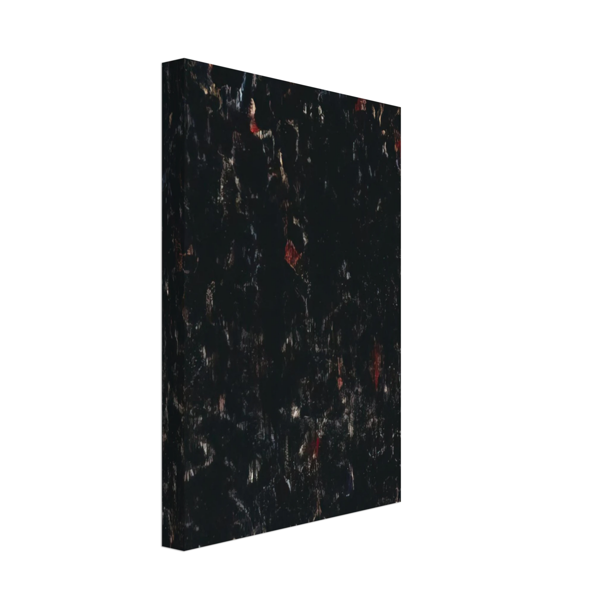 Sam Francis - Untitled  Black Clouds  Canvas - 70x100 cm / 28x40 inches-canvas