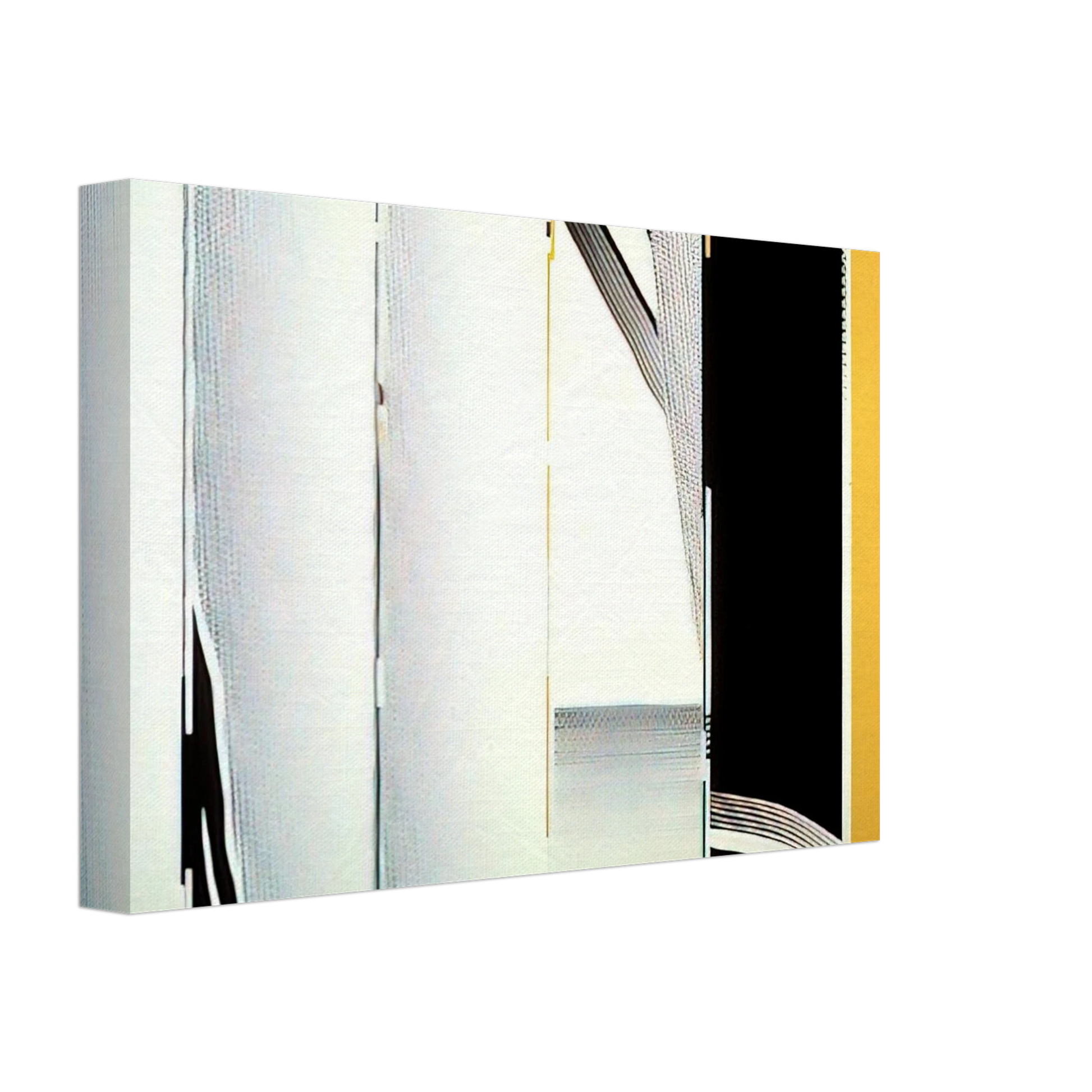 Roy Lichtenstein - MIRROR SIX PANELS 1 1970 Canvas - 40x60 cm / 16x24 inches-canvas