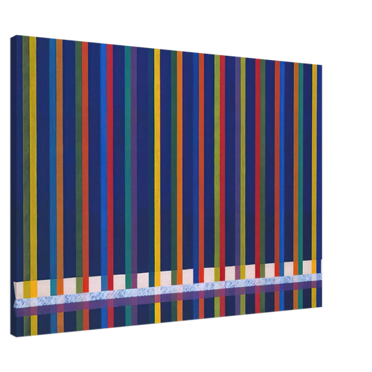 Piero Dorazio - Very Sharp Canvas - 20x30 cm / 8x12 inches-canvas