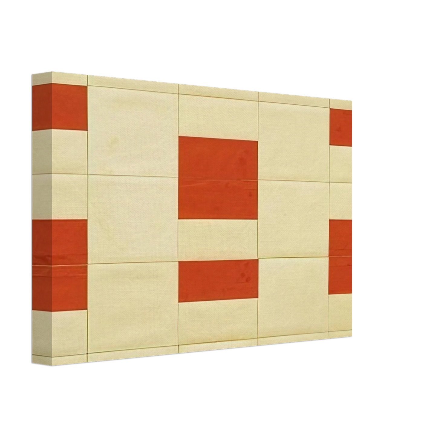 Ellsworth Kelly - Red and White Canvas - 70x100 cm / 28x40 inches-canvas