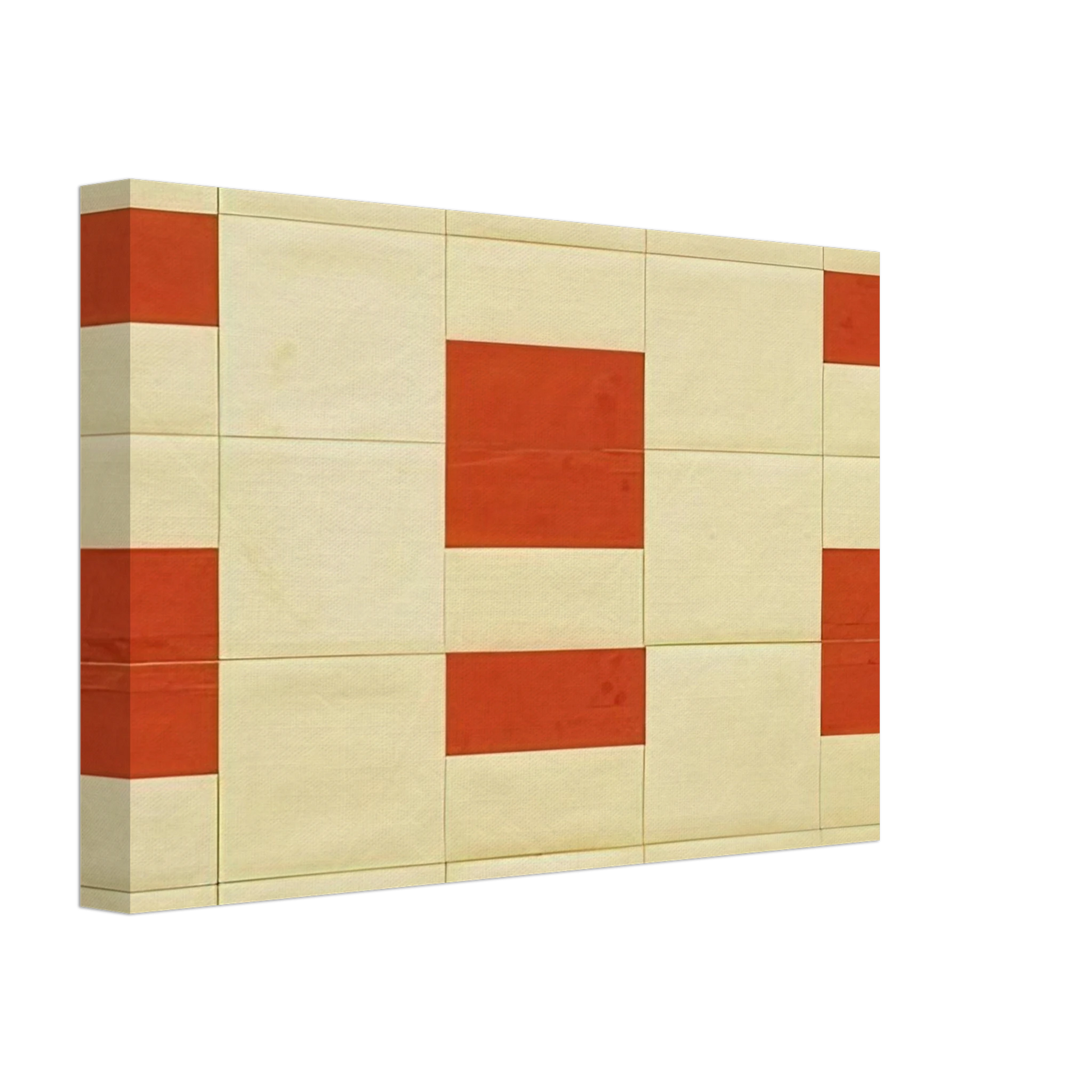 Ellsworth Kelly - Red and White Canvas - 70x100 cm / 28x40 inches-canvas