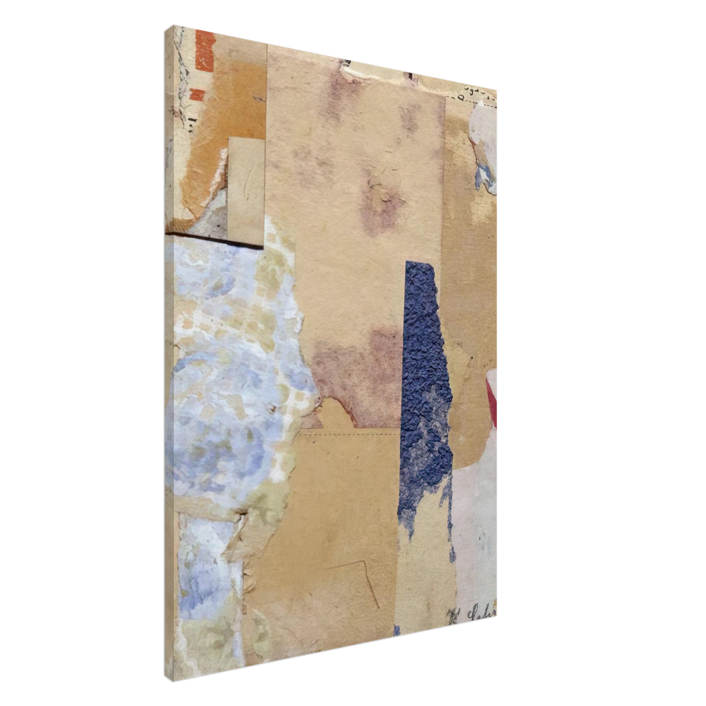 Kurt Schwitters - APHORISM 1923 Canvas - 20x30 cm / 8x12 inches-canvas