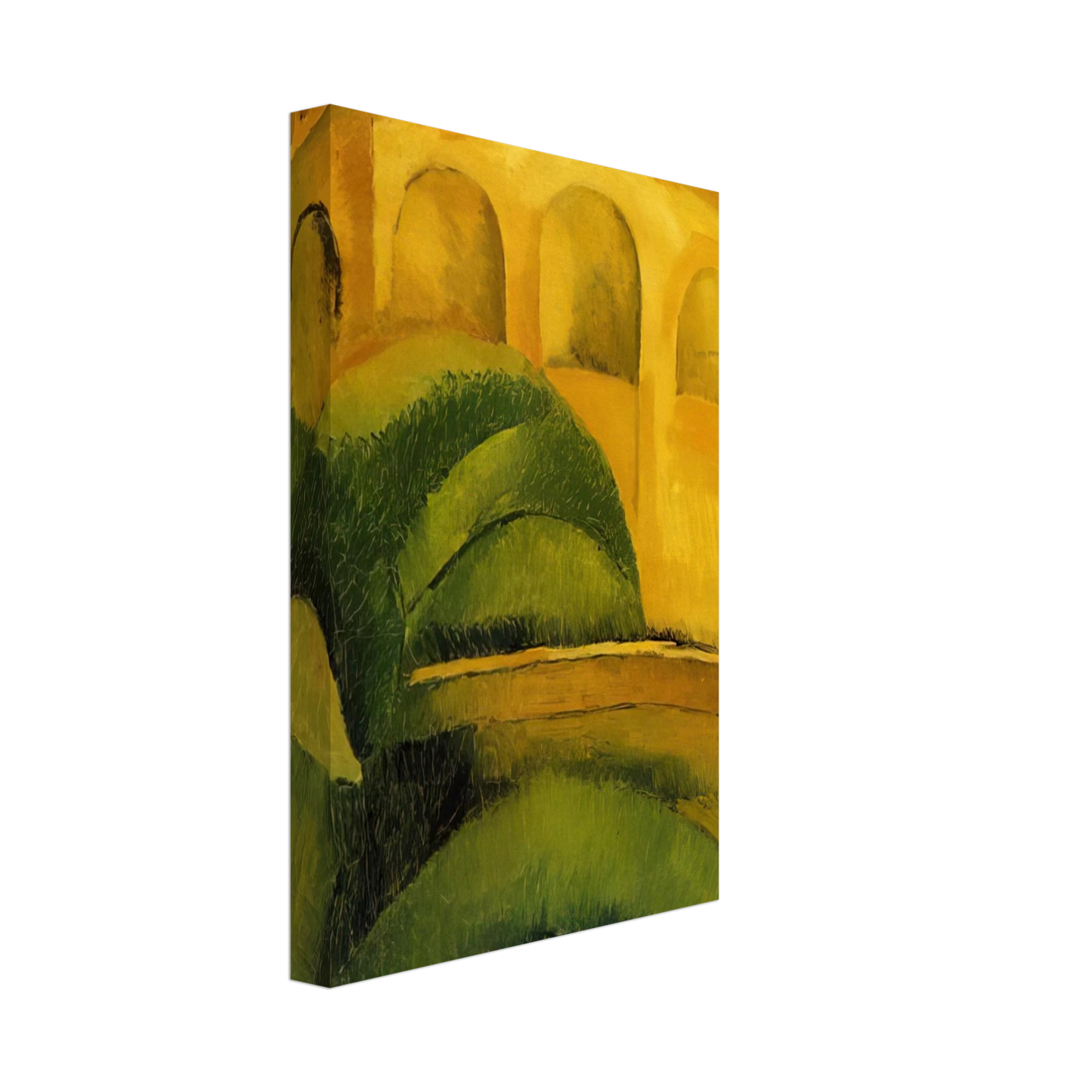 Raoul Dufy - ARCADES AT L ESTAQUE 1908 Canvas - 70x100 cm / 28x40 inches-canvas