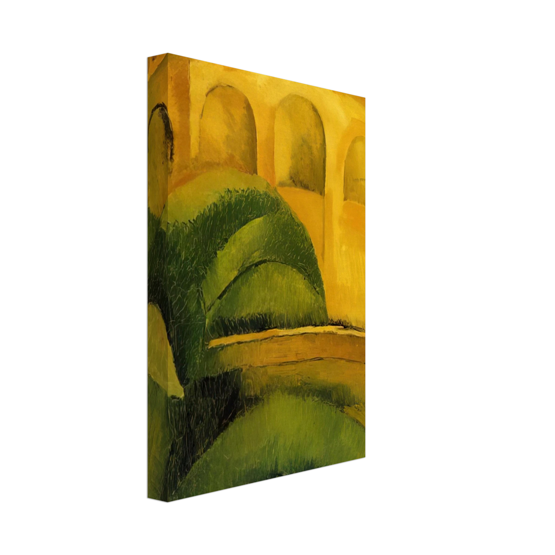 Raoul Dufy - ARCADES AT L ESTAQUE 1908 Canvas - 70x100 cm / 28x40 inches-canvas