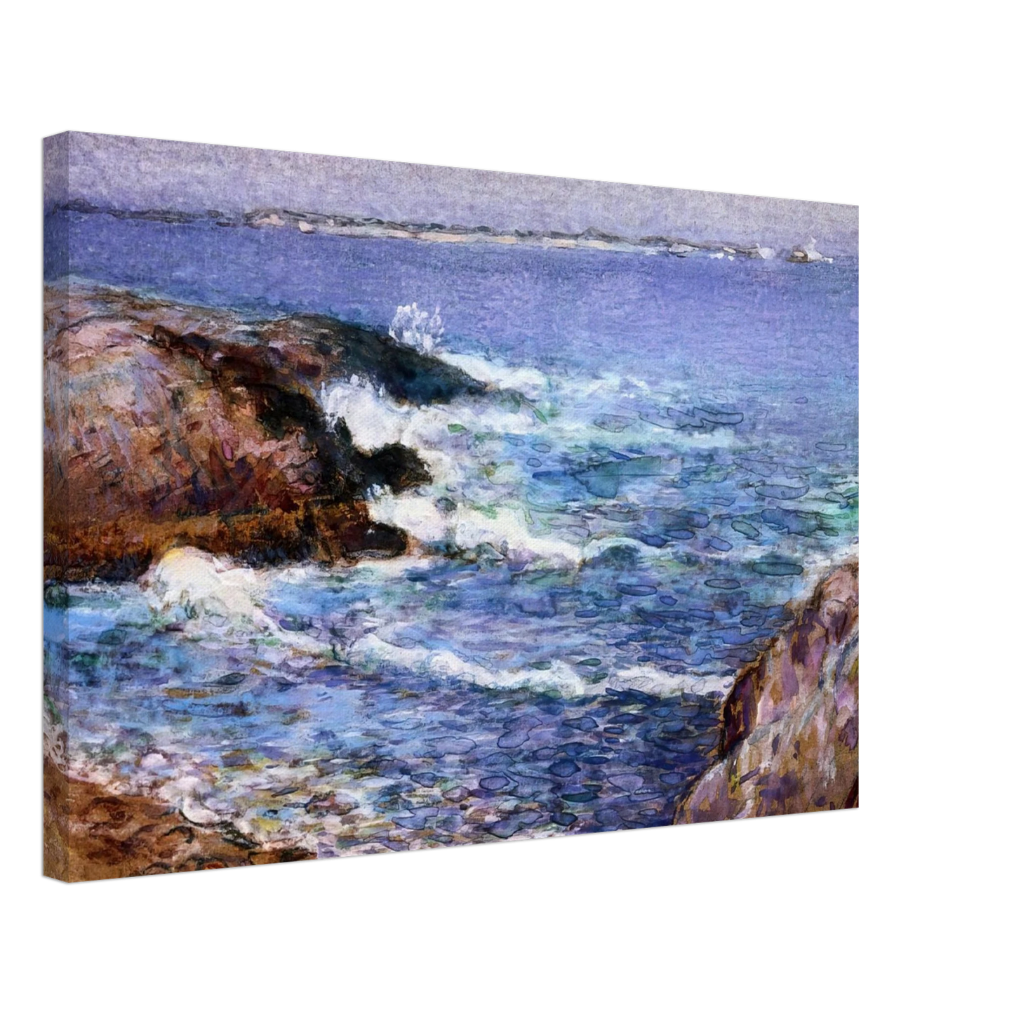 Childe Hassam - Cannon Beach, Oregon Canvas - 70x100 cm / 28x40 inches-canvas