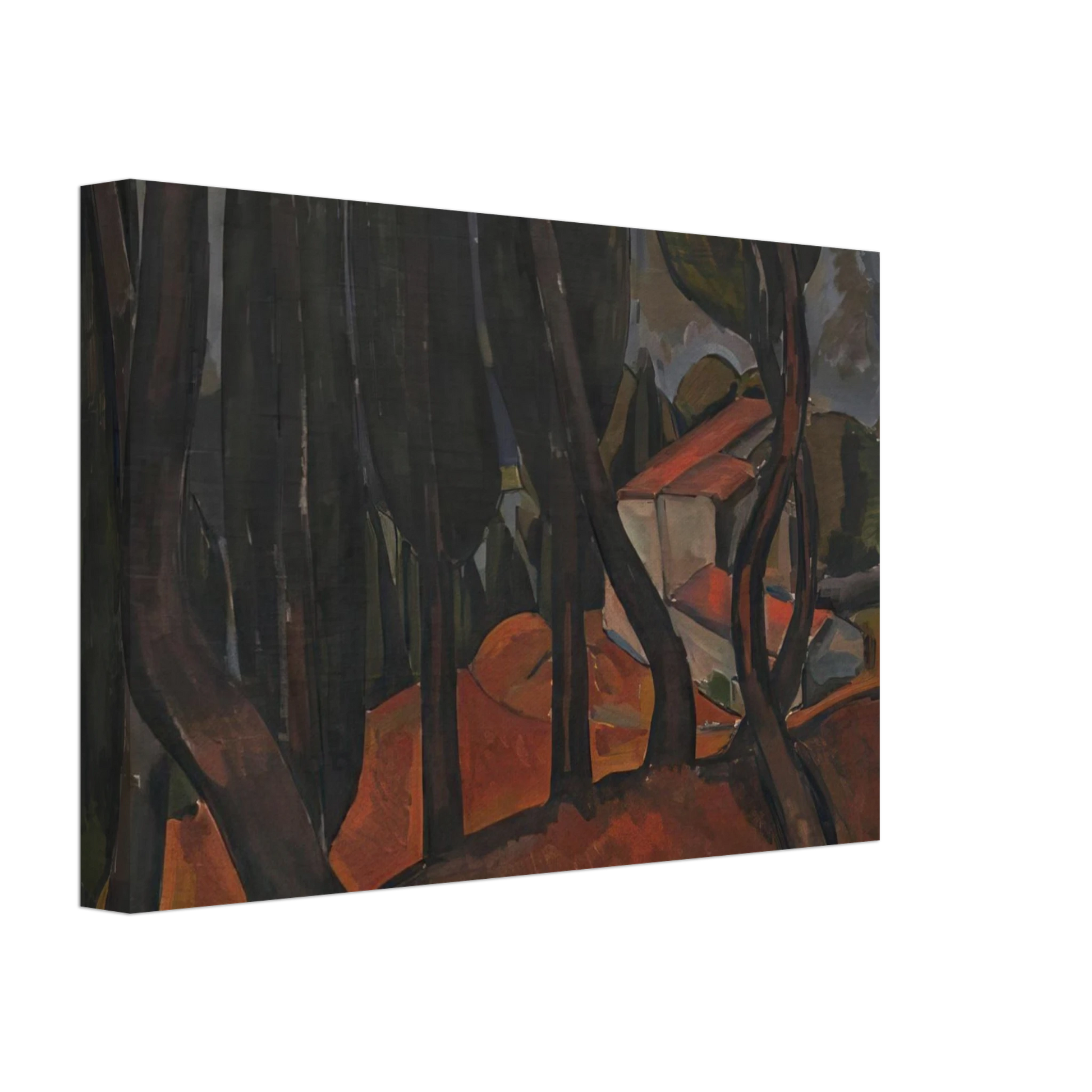 Andre Derain - FOREST AT MARTIGUES Canvas - 40x60 cm / 16x24 inches-canvas