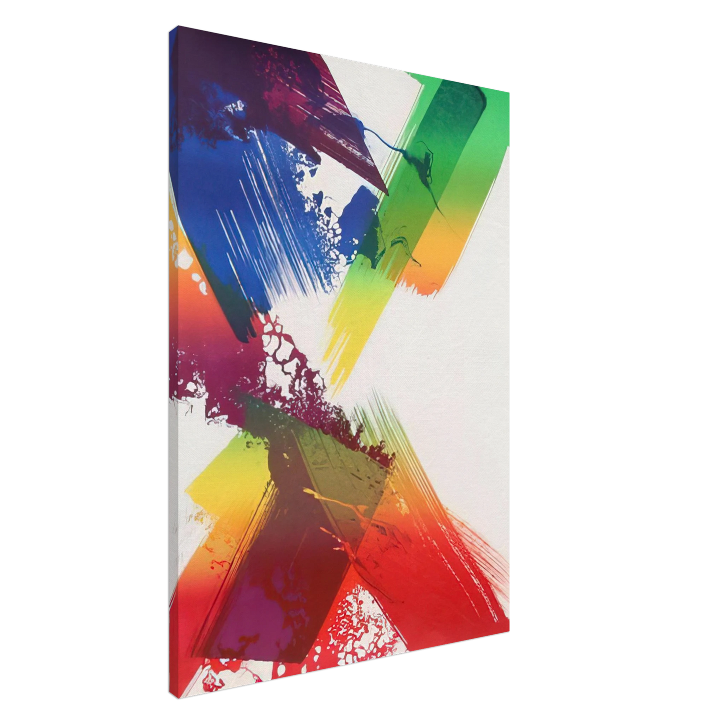 Paul Jenkins - Untitled - 1983 Canvas - 20x30 cm / 8x12 inches-canvas