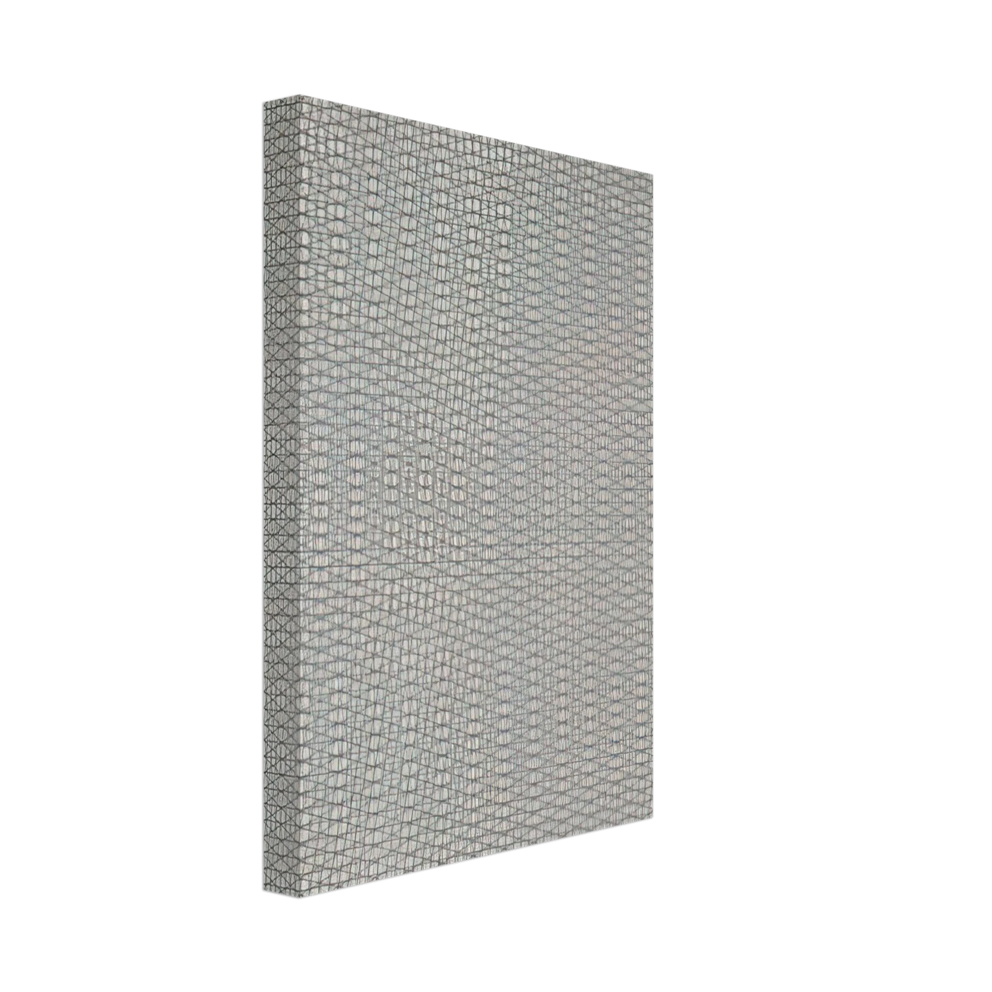 Francois Morellet - 3 grillages superposes 0Â°, 15Â°, -15Â° - 1959 Canvas - 70x100 cm / 28x40 inches-canvas