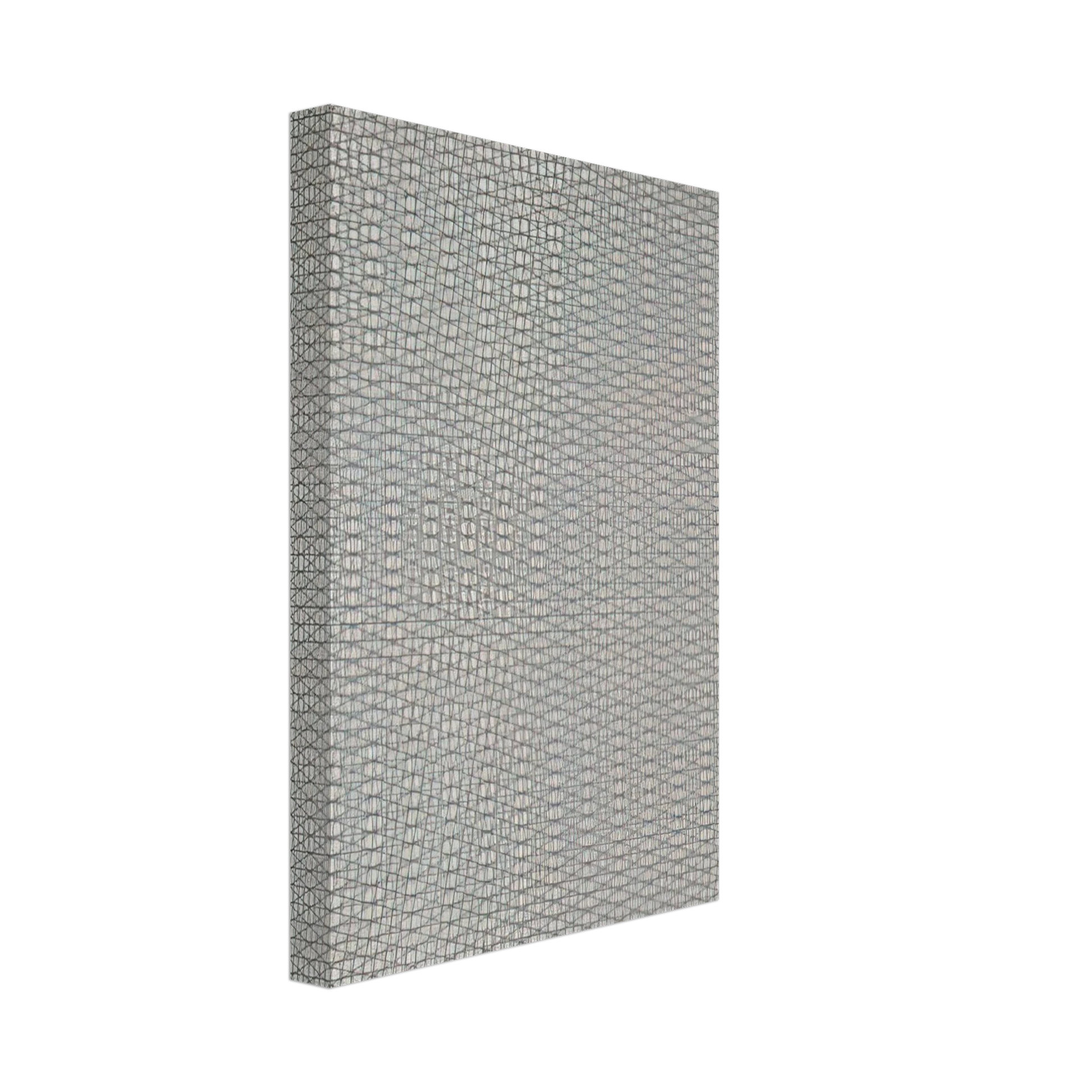 Francois Morellet - 3 grillages superposes 0Â°, 15Â°, -15Â° - 1959 Canvas - 70x100 cm / 28x40 inches-canvas