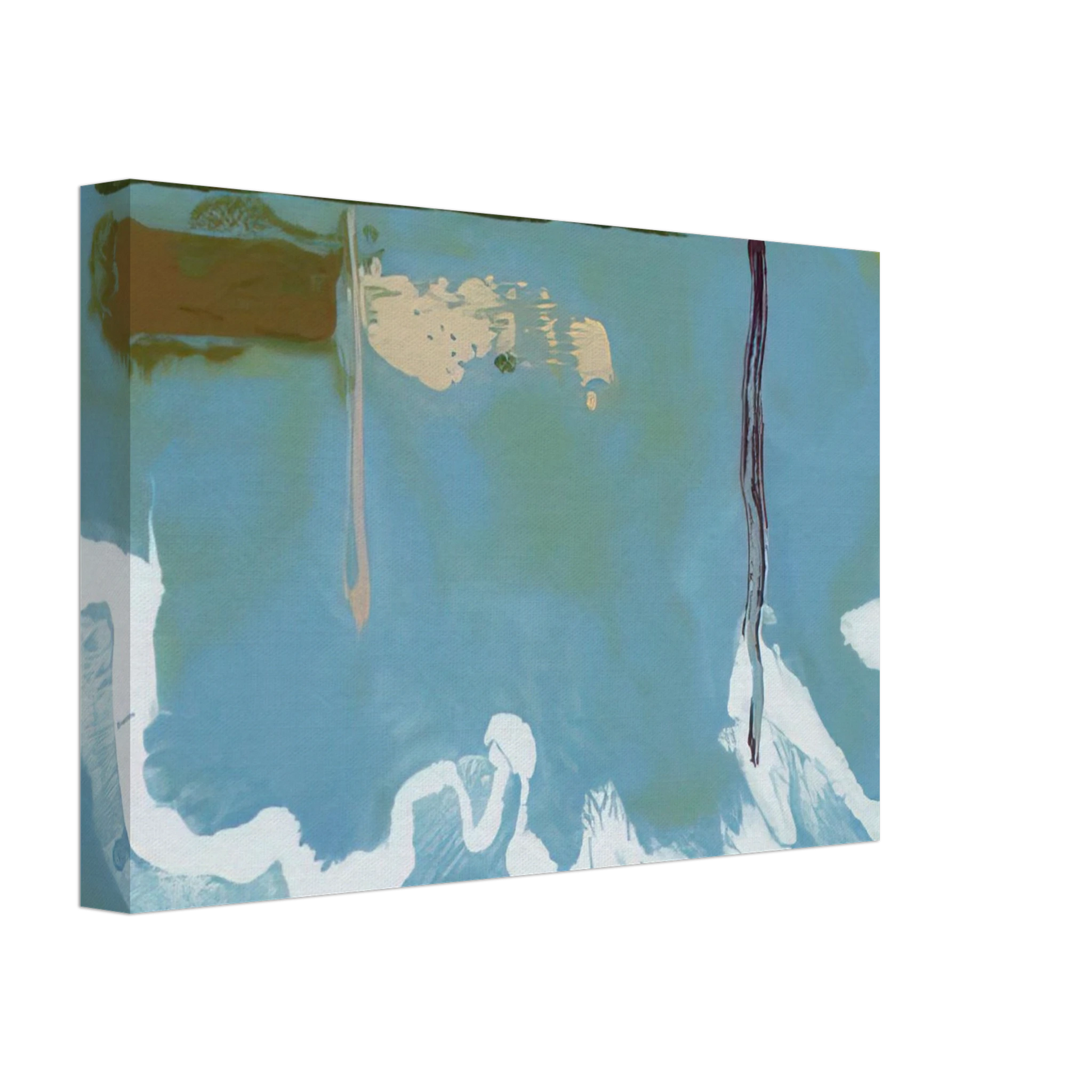 Helen Frankenthaler - Skywriting - 1997 Canvas - 40x60 cm / 16x24 inches-canvas
