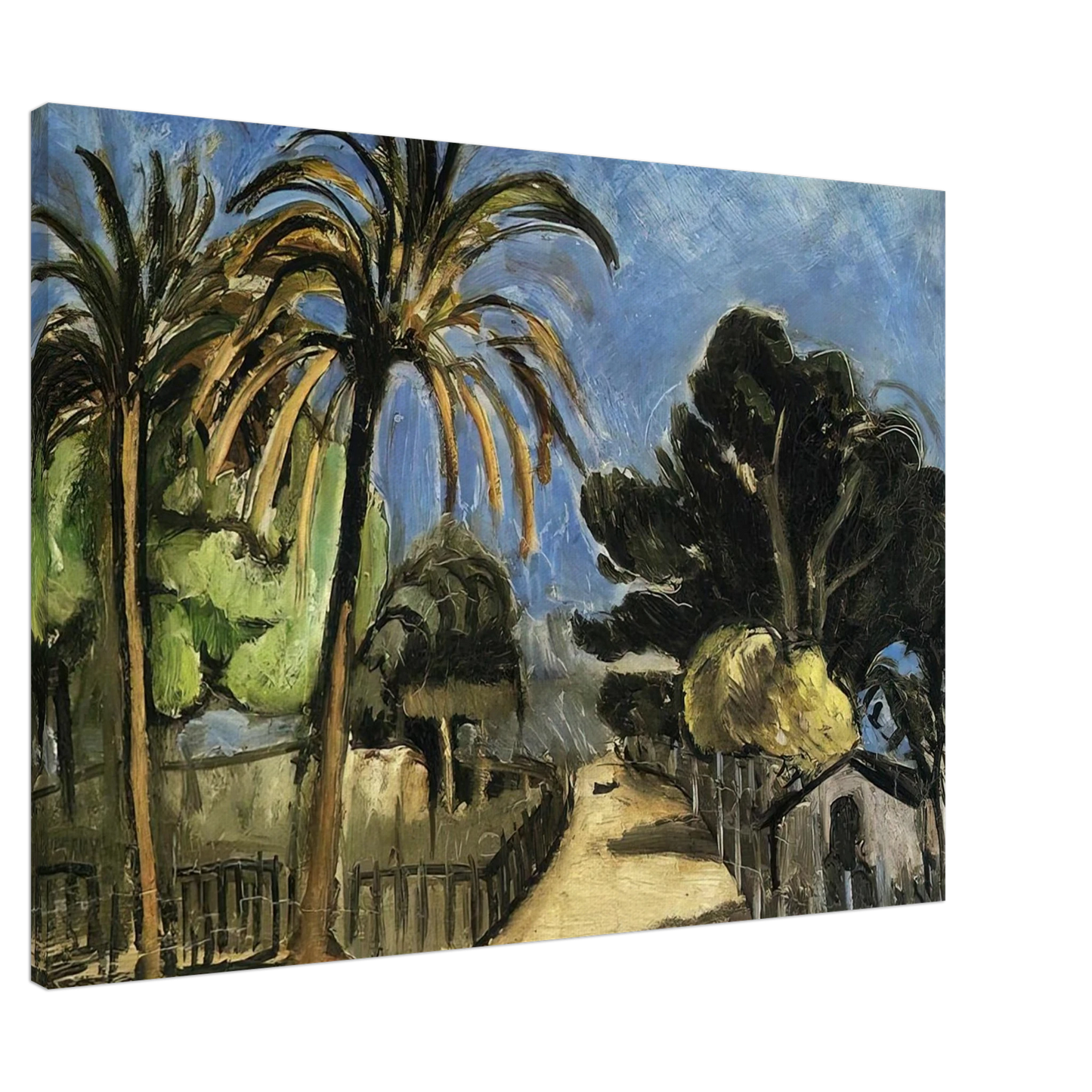 Henri Matisse - LANDSCAPE 1917 Canvas - 20x30 cm / 8x12 inches-canvas