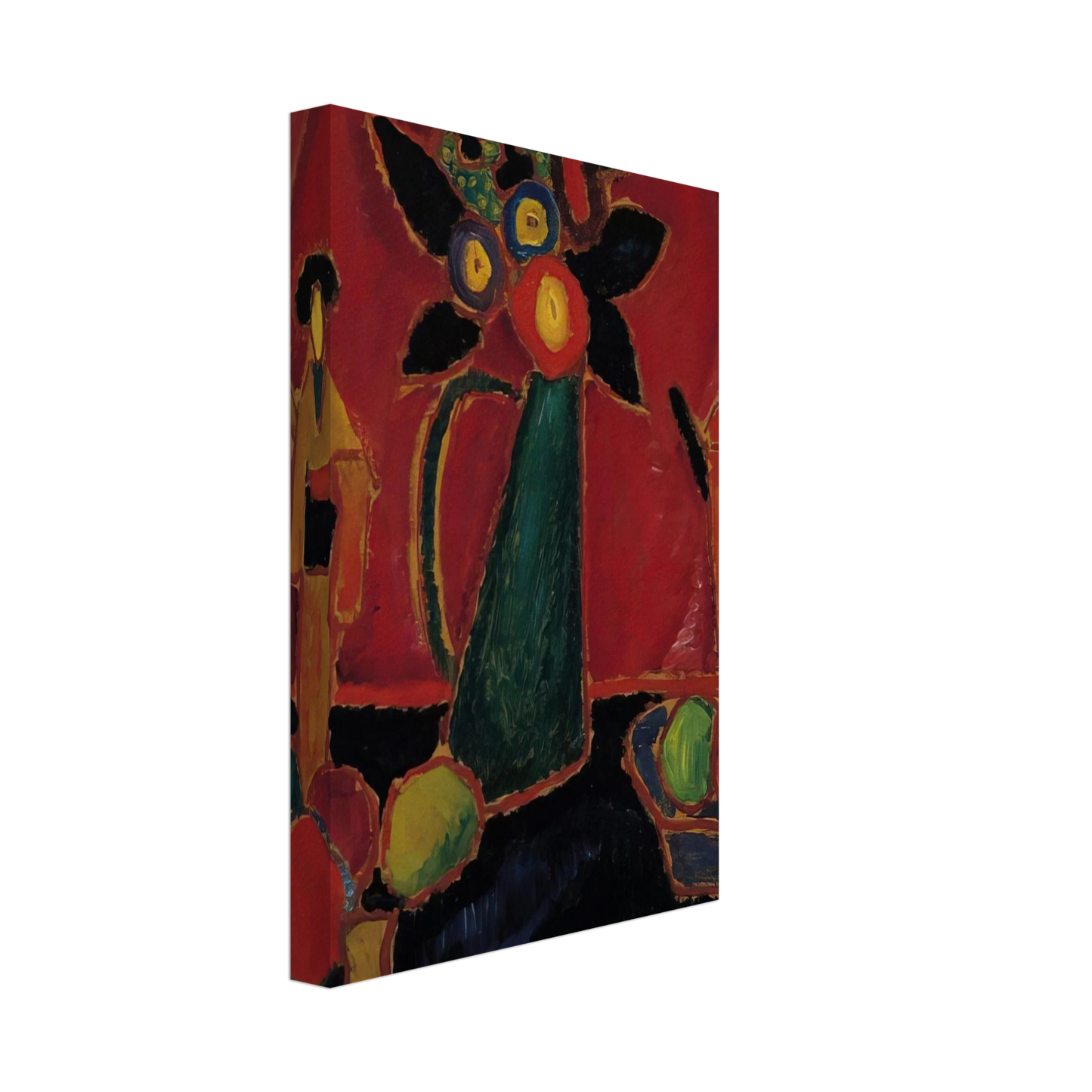 Alexej von Jawlensky - JAPANESE FLOWER 1913 Canvas - 70x100 cm / 28x40 inches-canvas