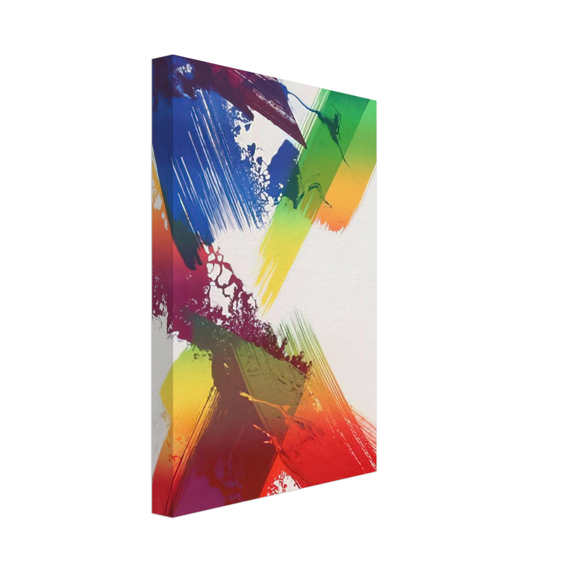 Paul Jenkins - Untitled - 1983 Canvas - 40x60 cm / 16x24 inches-canvas