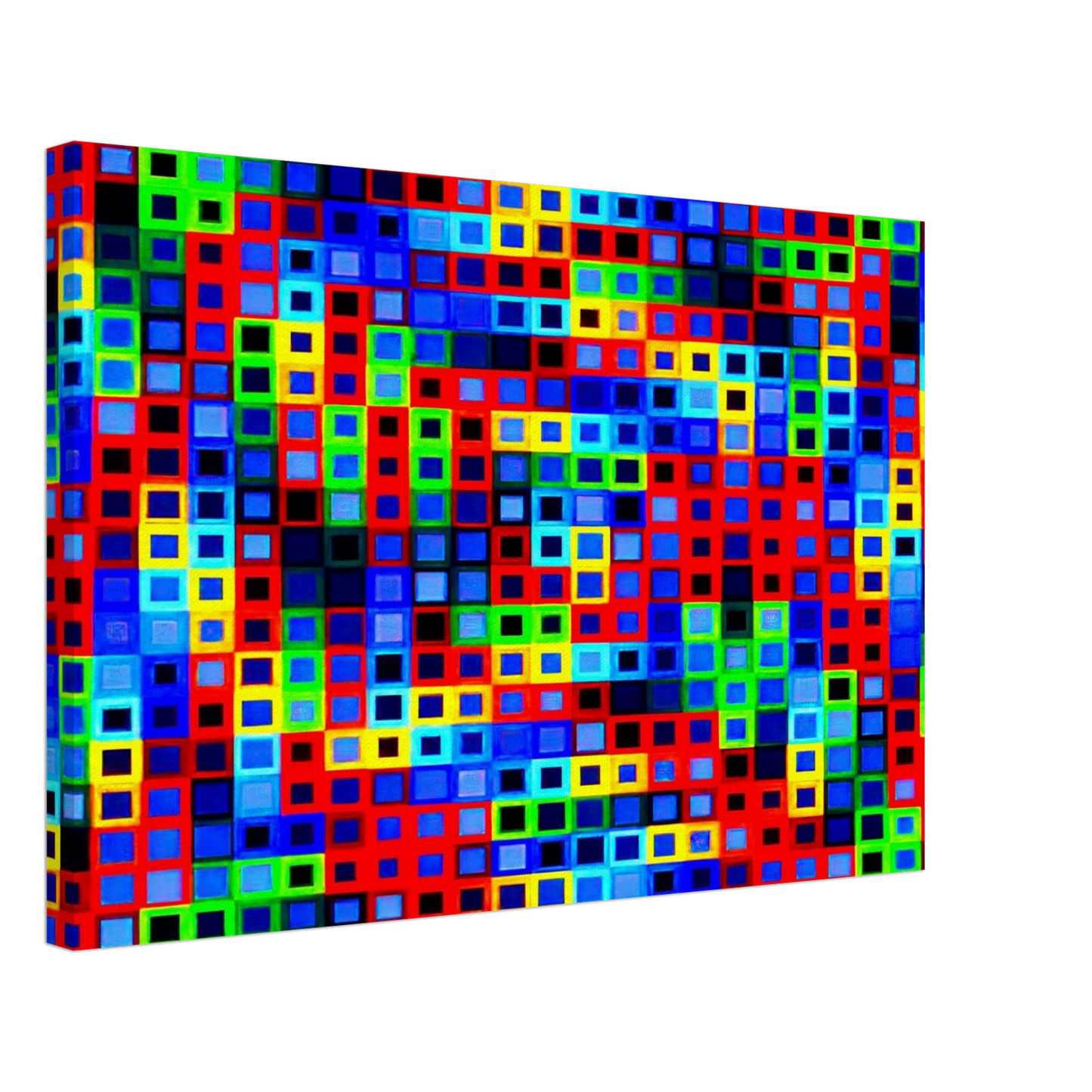 Victor Vasarely - Orion-K - 1972 Canvas - 70x100 cm / 28x40 inches-canvas